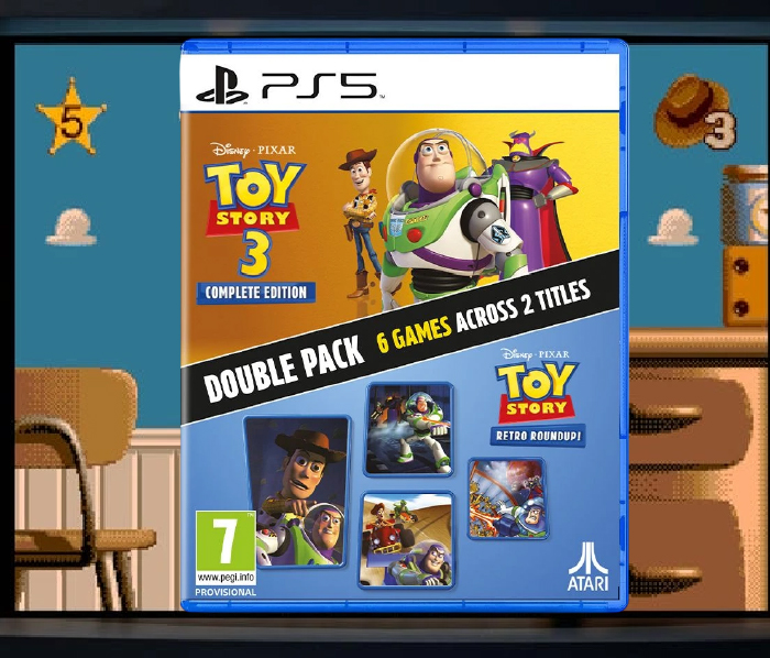 Toy Story: Retro Roundup! + Toy Story 3 Complete Edition Double Pack (PS5) - Europe